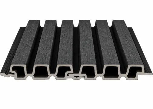 Triple Rhombus profiel houtcomposiet 33x170mm (werkend 140mm) | Zwart 