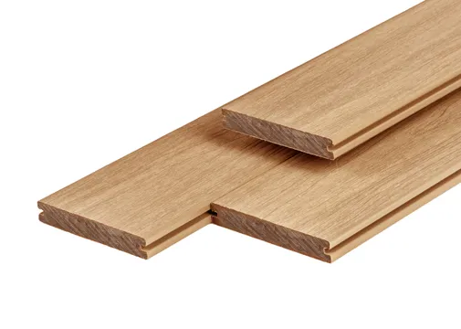 Houtcomposiet vlonderplank massief 23x138mm Cedar