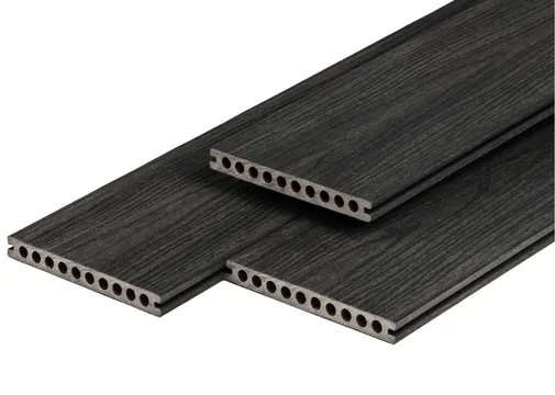 Houtcomposiet vlonderplank semi 23x210mm zwart