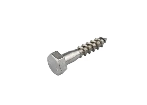 Houtdraadbout RVS 10x40mm
