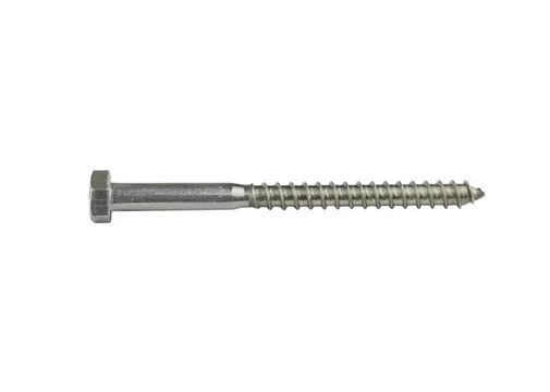 Houtdraadbout RVS 8x100mm