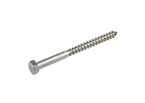 Houtdraadbout RVS 8x100mm