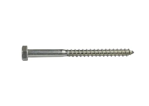 Houtdraadbout RVS 8x120mm