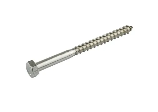 Houtdraadbout RVS 8x120mm