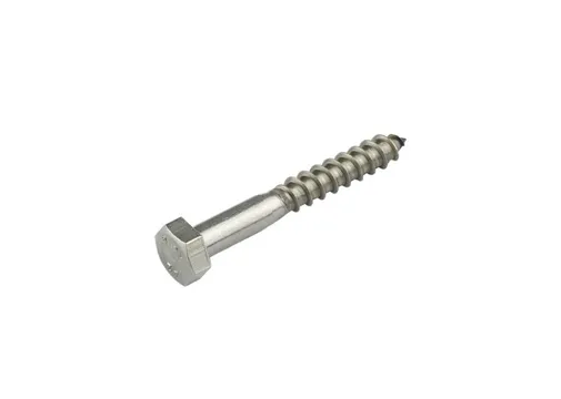 Houtdraadbout RVS 8x40mm