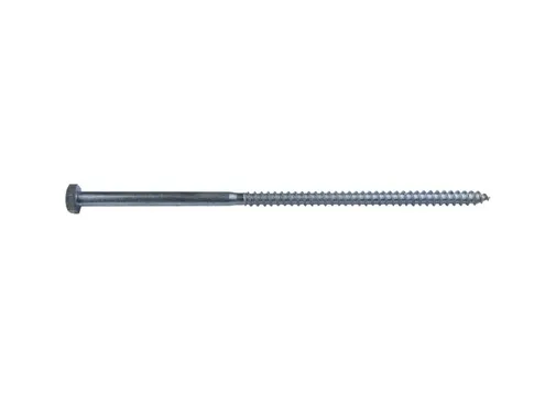 Houtdraadbout verzinkt 10x300mm