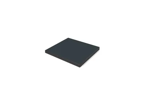 HPL compact plaat 6mm met 1 zijdig UV-filter | Antraciet RAL 7016