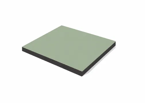 HPL compact plaat 6mm met 2 zijdig UV-filter | Resedagroen RAL 6011
