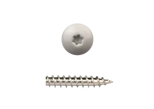 HPL Compact schroef 4,8x38mm licht grijs RAL 7035