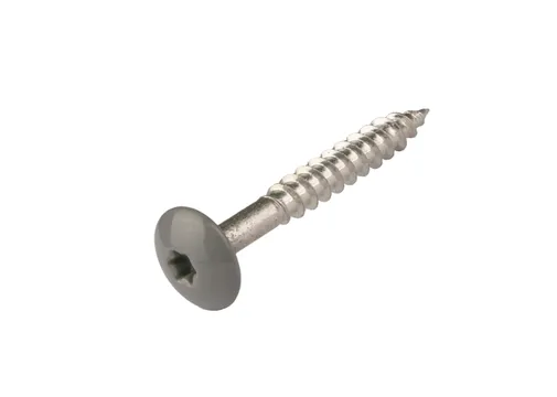 HPL Compact schroef 4,8x38mm stof grijs RAL 7037