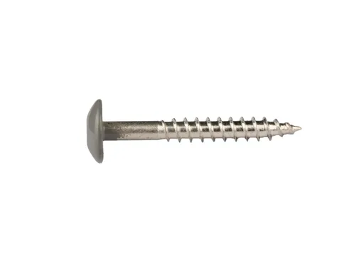 HPL Compact schroef 4,8x38mm stof grijs RAL 7037