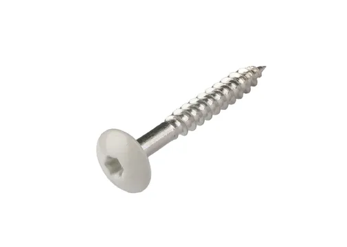 HPL Compact schroef 4,8x38mm grijs wit RAL 9002