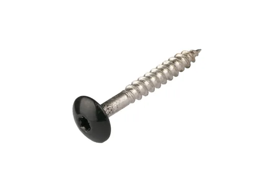 HPL Compact schroef 4,8x38mm git zwart RAL 9005