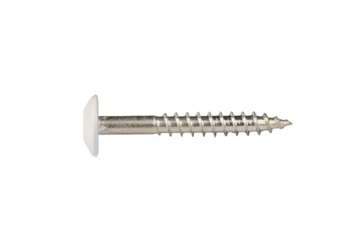 HPL Compact schroef 4,8x38mm wit RAL 9016