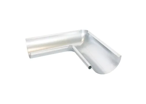 Binnenhoek mastgoot verzinkt staal 125mm 90°