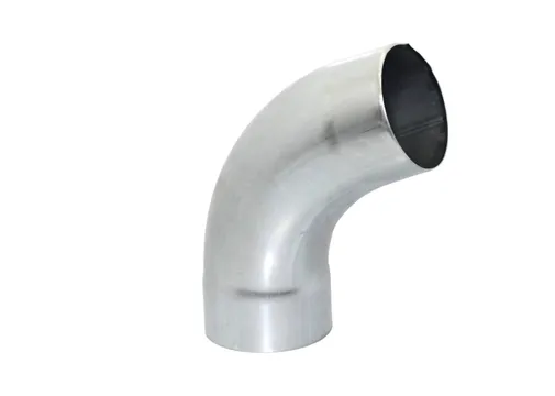 Bocht zink 72° ø80mm t.b.v. HWA-buis ø80mm