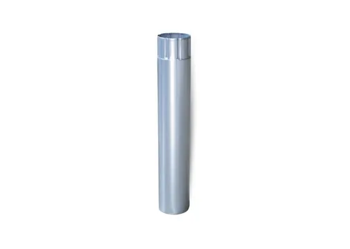 Mof HWA-buis verzinkt staal ø100mm 45cm