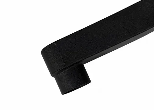 Stadsuitloop verzinkt staal 60x80mm - ø80mm | Zwart RAL 9005