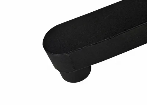 Stadsuitloop verzinkt staal 60x80mm - ø80mm | Zwart RAL 9005
