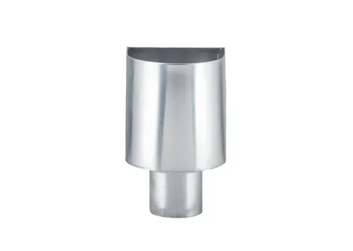 Vergaarbak zink Mini ø80mm t.b.v. HWA-buis ø80mm