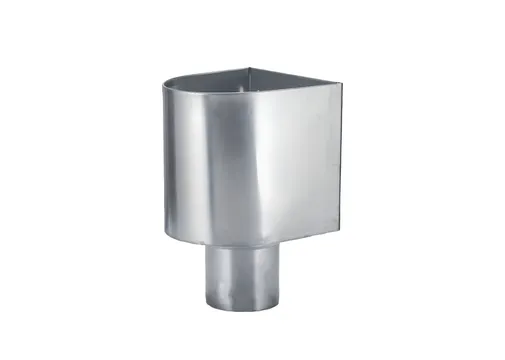 Vergaarbak zink Mini ø80mm t.b.v. HWA-buis ø80mm