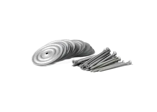 Dak- / isolatieschroef 4,8mm dik + drukverdeelplaat Ø70mm - per 25 stuks