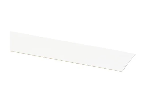 Kantband werkblad 28x605mm wit per 2 stuks
