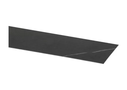Kantband werkblad 38x605mm zwart marmer per 2 stuks