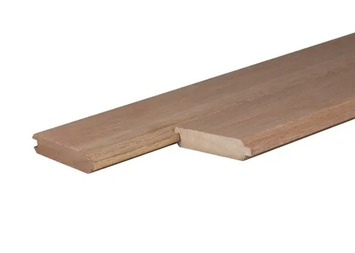 Kraalschroot Meranti 16x94mm (werkend 16x83mm) geschaafd per 5 stuks