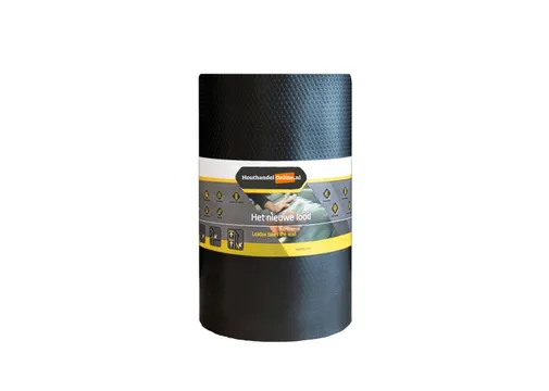 Loodvervanger 40cm x 600cm zwart
