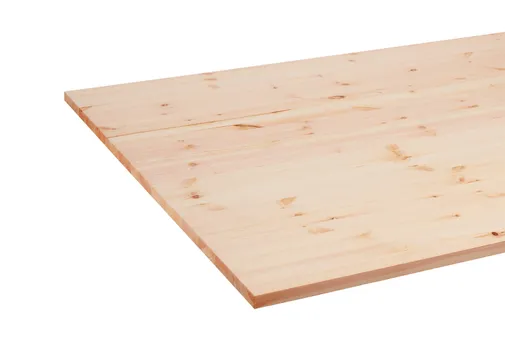Werkblad massief Grenen meubelpaneel 28mm