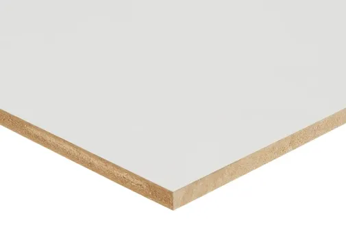 MDF16mm 2-zijdig wit gegrond