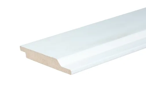 Rabat Halfhout Meranti (werkend 18x127mm) wit gegrond 