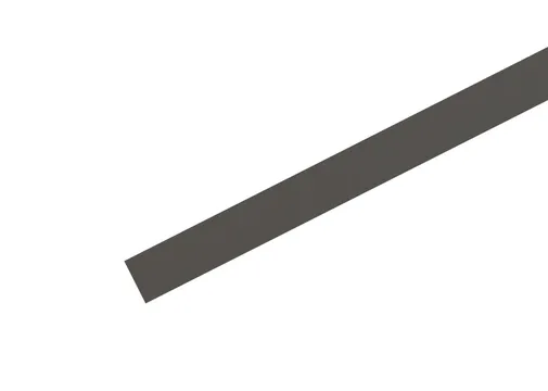 Kantband 24mm voor spaanplaat geplastificeerd donker grafiet 5m