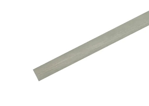 Kantband 24mm voor spaanplaat geplastificeerd vergrijsd Eiken reliëf 5m