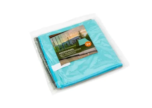 Microvezel raamdoeken set