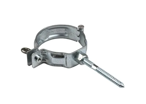Ophangbeugel verzinkt staal voor 80mm HWA buis