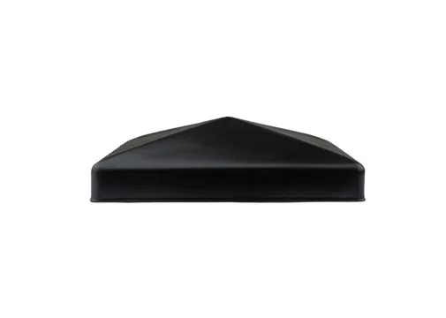 Paalkap piramide 101x101mm zwart