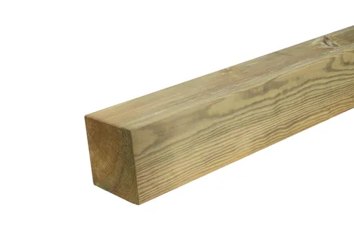 Paal 120x120mm geschaafd geïmpregneerd 