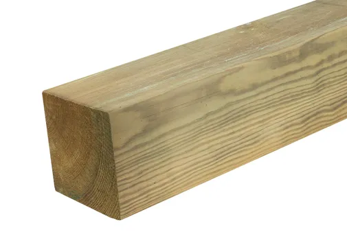Paal 120x120mm geschaafd geïmpregneerd 