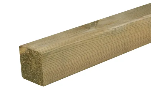 Paal 68x68mm geschaafd geïmpregneerd