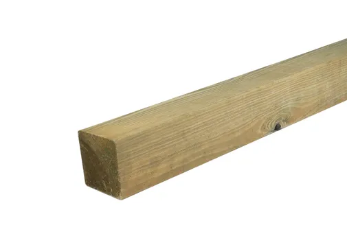 Paal 88x88mm geschaafd geïmpregneerd