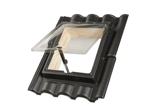 PE Dakraam 380x440mm (dagmaat) Ubbink Neroma 4-pans NER1 zwart