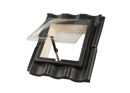 PE Dakraam 435x375mm (dagmaat) Ubbink Verbeterde Holle 6-pans BC2 zwart