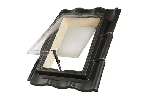 PE Dakraam 410x640mm (dagmaat) Ubbink Verbeterde Holle 9-pans BC3 zwart