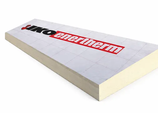 PIR isolatie Enertherm ALU afschot 60-70mm isolatiewaarde (Rd=2,7m2K/W)