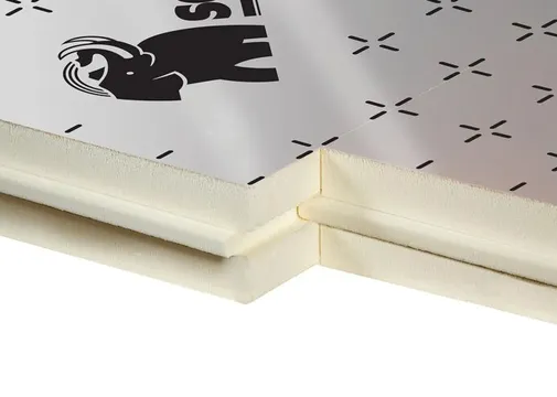 PIR-PUR platen ALU 4 zijden mes en groef 30mm isolatiewaarde 1,3m2K/W per 16 platen (11,52m2)