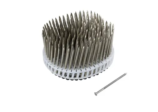 Platkopnagel RVS 2,9x65mm op rol