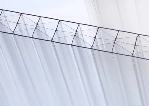 Polycarbonaat kanaalplaat glashelder