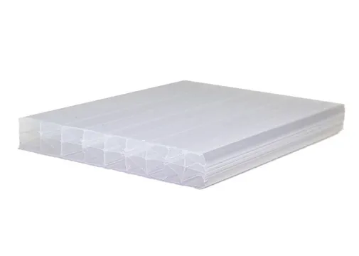Polycarbonaat kanaalplaat opaal wit